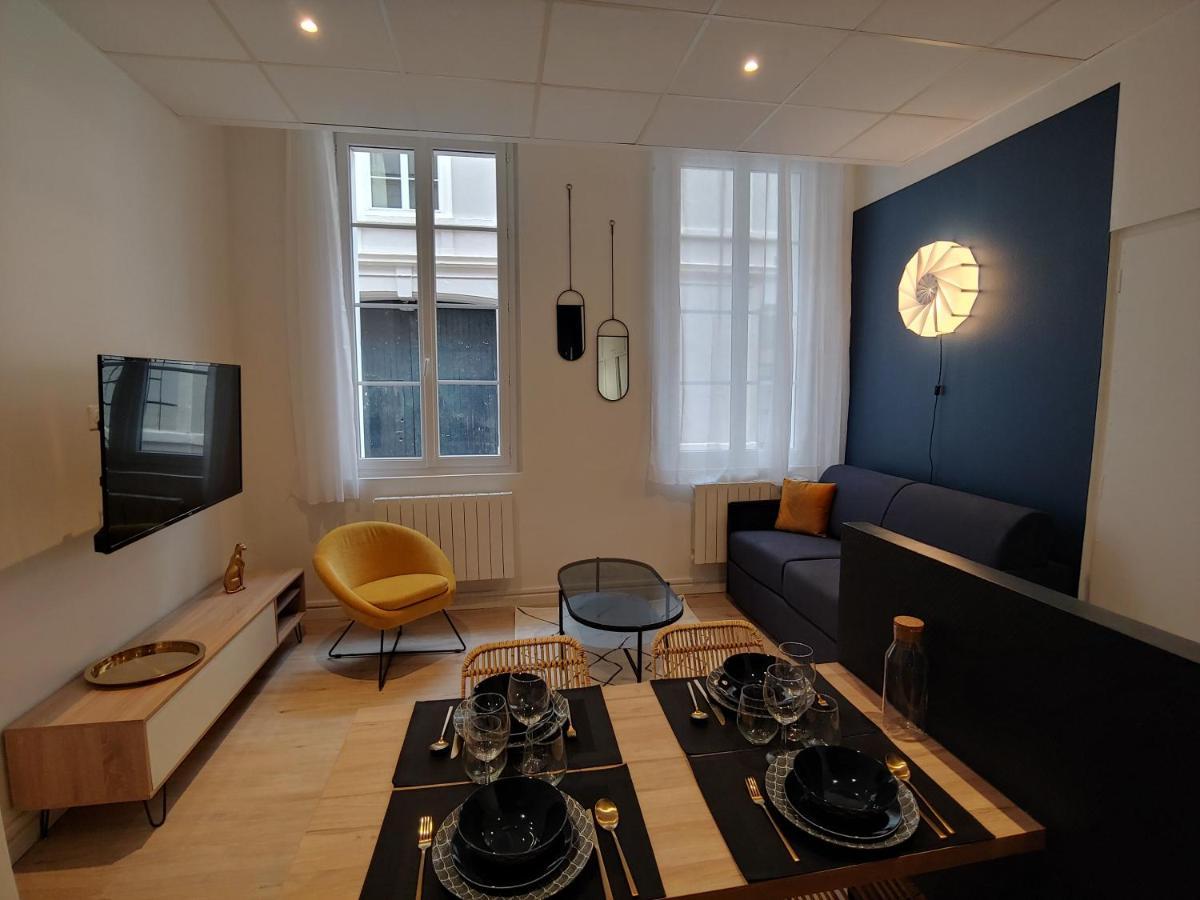 T2 De Luxe Centre Ville + Parking Prive !! Rouen Bagian luar foto